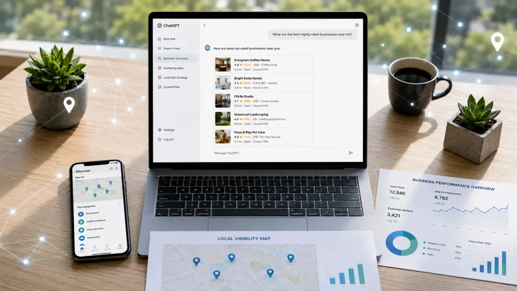 ChatGPT for business listings